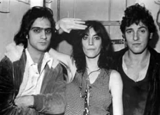 Bruce an Patti with Jimmy Iovine, tags: Patti Smith, Bruce Springsteen - Patti Smith / Bruce Springsteen / Richard Hell & The Voidoids on Dec 30, 1977 [713-small]