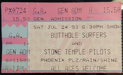 Butthole Surfers / Stone Temple Pilots on Jul 24, 1993 [179-small]