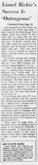 The Charlotte Observer
Charlotte, North Carolina • 
Fri, Nov 7, 1986
Page 63

Page 2 of concert preview, Lionel Richie / Sheila E. on Nov 7, 1986 [849-small]