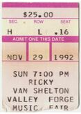 Ricky Van Shelton / paulette carlson on Nov 29, 1992 [239-small]