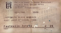 Ladysmith Black Mambazo on Nov 2, 1998 [461-small]