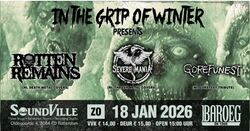 Gorefunest / Rotten Remains / Severe Mania on Jan 18, 2026 [616-small]