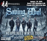 Saving Abel / Rattlesnake Suitcase / The Phoenix Within on Jan 20, 2026 [210-small]