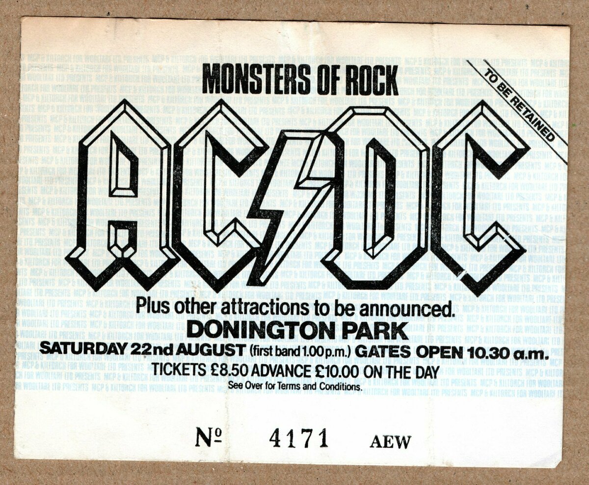 Aug 22, 1981: AC/DC / Blue Öyster Cult / Whitesnake / Slade / Blackfoot ...