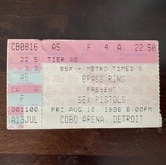 Sex Pistols / Stabbing Westward / Gravity Kills on Aug 16, 1996 [154-small]