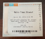 Motion City Soundtrack / The Detroit Cobras / Death / Mister Suit / George Morris & The Gypsy Chorus on May 1, 2014 [217-small]