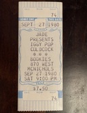 Iggy Pop / Coldcock on Sep 27, 1980 [334-small]