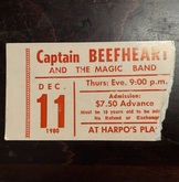 Captain Beefheart & His Magic Band on Dec 11, 1980 [361-small]