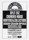 Split Enz / Crowded House / Hunters & Collectors / Boom Crash Opera / Bossanova Kids on Dec 29, 1989 [434-small]