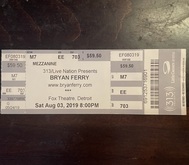 Bryan Ferry / LP on Aug 4, 2016 [828-small]