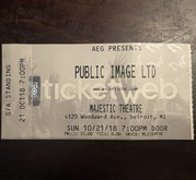 Public Image Ltd on Oct 21, 2018 [127-small]
