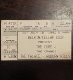 The Cure / Cranes on Jul 18, 1992 [284-small]