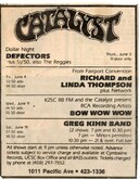 Defectors / 51 / 50 / The Reggies on Jun 3, 1982 [893-small]