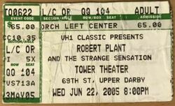Robert Plant / The Soundtrack Of Our Lives on Jun 22, 2005 [029-small]