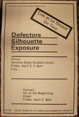 Defectors / Silhouette / Exposure on Apr 2, 1982 [144-small]