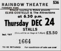 Elvis Costello / Attractions on Dec 24, 1981 [136-small]