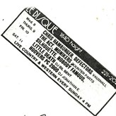 Chris Hamburger / Defectors / Vauxhall on Oct 8, 1980 [211-small]