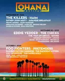 The Killers / Eddie Vedder and The Earthlings / HAIM / Foo Fighters on Sep 30, 2023 [698-small]