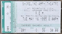 R.E.M. / Sonic Youth on May 16, 1995 [734-small]