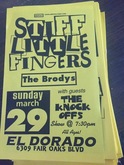Stiff Little Fingers / The Brodys / The Knockoffs on Mar 29, 1998 [507-small]