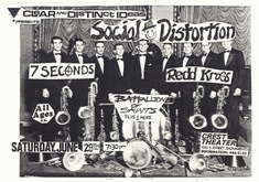 Social Distortion / Battallion of Saints / 7 Seconds / Redd Kross / Specimen on Jun 29, 1985 [509-small]