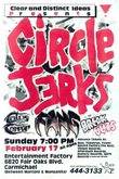 Circle Jerks / Fang / Tales of Terror / Breakouts on Feb 17, 1985 [514-small]