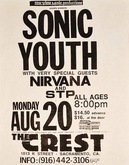 Sonic Youth / Nirvana / STP on Aug 20, 1990 [528-small]