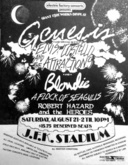 Genesis / Elvis Costello & the Attractions / Blondie / A Flock of Seagulls / ROBERT HAZARD &THE HEROES on Aug 21, 1982 [607-small]