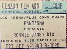 Ronnie James Dio / Cold Sweat / Love/Hate  on Oct 5, 1990 [166-small]
