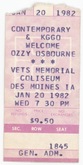 Ozzy Osbourne / Starfighters on Jan 20, 1982 [706-small]