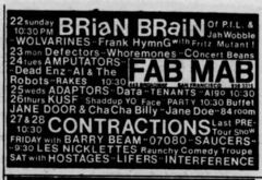 Defectors / Whoremones / Concert Beans on Mar 23, 1981 [157-small]
