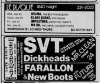 The Imposters / Defectors / Sheets on Jul 24, 1981 [740-small]