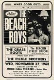 The Beach Boys / The Grass Roots / The Beacon Street Union / The Pickle Brothers on Nov 27, 1968 [639-small]