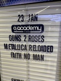 Guns 2 Roses / Metallica Reloaded (Metallica tribute band) / Faith No Man / Olly Pearson on Jan 23, 2026 [940-small]