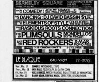 Barry Beam / Surface Music / Defectors / DJ Jonathan E. on Mar 20, 1982 [457-small]