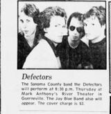 Defectors / Jay Blue and his Band on May 20, 1982 [607-small]
