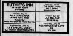 Defectors / Wild Thing / Blind Benetion on Jul 21, 1983 [962-small]