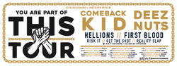 Deez Nuts / Comeback Kid / Hellions / First Blood / Get the Shot / Reality Slap on Feb 17, 2017 [405-small]