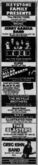 Defectors / Alex Guiness & The World Records / John Bryant & the Cool Rays on Aug 23, 1984 [978-small]