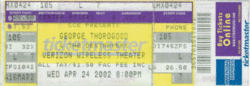 George Thorogood & The Destroyers / Joe Bonamassa on Apr 24, 2002 [698-small]