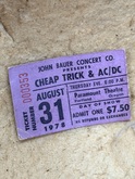 Cheap Trick / AC/DC on Aug 31, 1978 [264-small]