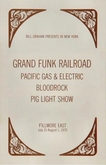 Grand Funk Railroad / Pacific Gas & Electric / Bloodrock on Aug 1, 1970 [389-small]