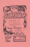 Subhumans / M.I.A. / Trial / Satyagraha on Apr 15, 1984 [450-small]
