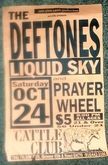 Deftones / Liquid Sky / Prayer Wheel on Oct 24, 1992 [453-small]