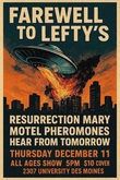 Motel Pheromones / Resurrection Mary / Hear From Tomorrow on Dec 11, 2025 [722-small]