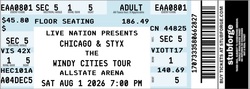 Styx / Chicago on Aug 1, 2026 [156-small]