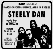 Steely Dan / REO Speedwagon / Al Stewart on Apr 16, 1974 [139-small]