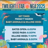 Baby Animals / Killing Heidi / Good Pash on Mar 7, 2025 [244-small]