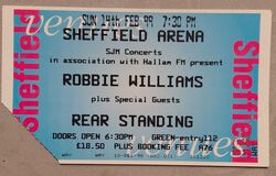 Robbie Williams / The Divine Comedy / The Supernaturals on Feb 14, 1999 [285-small]