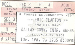 Eric Clapton / Graham Parker And The Shot on Apr 9, 1985 [904-small]